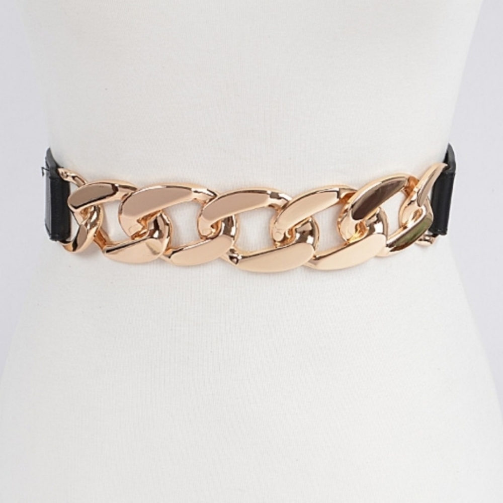 Bulk chain elastic belt